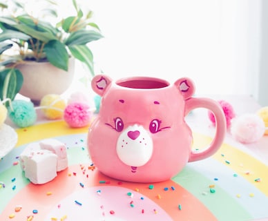 Foto 5 | Taza De Cerámica Silver Buffalo Care Bears Cheer Bear, 590 Ml - Venta Internacional.