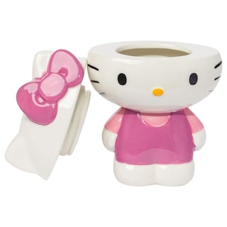 Foto 4 | Tarro Plateado De Cerámica Buffalo Sanrio Hello Kitty Para Galletas - Venta Internacional.