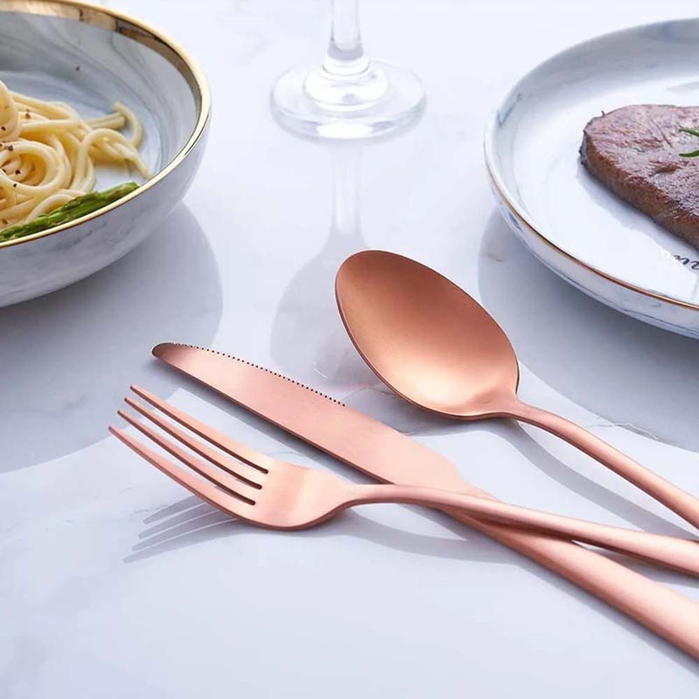 Foto 2 | Set Cubiertos Kyuden Home  Rose Gold