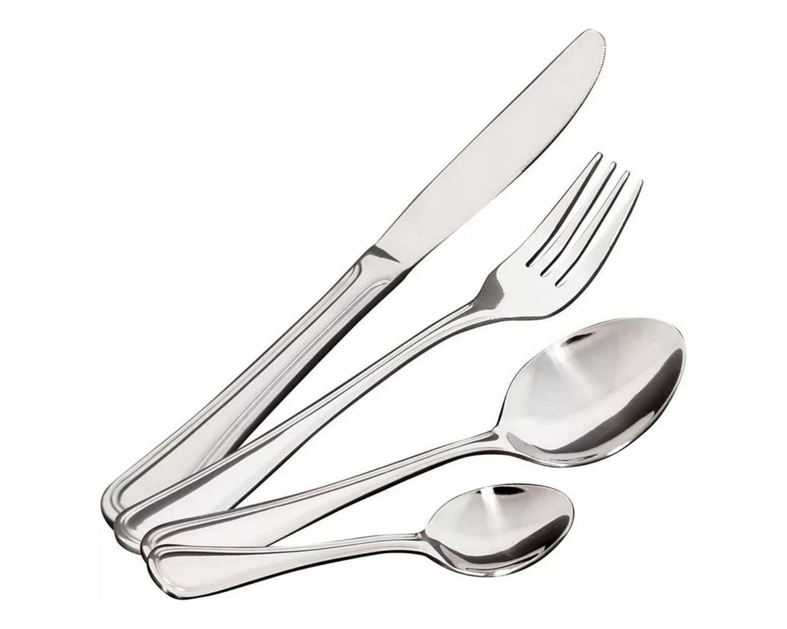 Foto 3 pulgar | Juego De Cubiertos Versalles para 6 personas, 24 piezas plateado