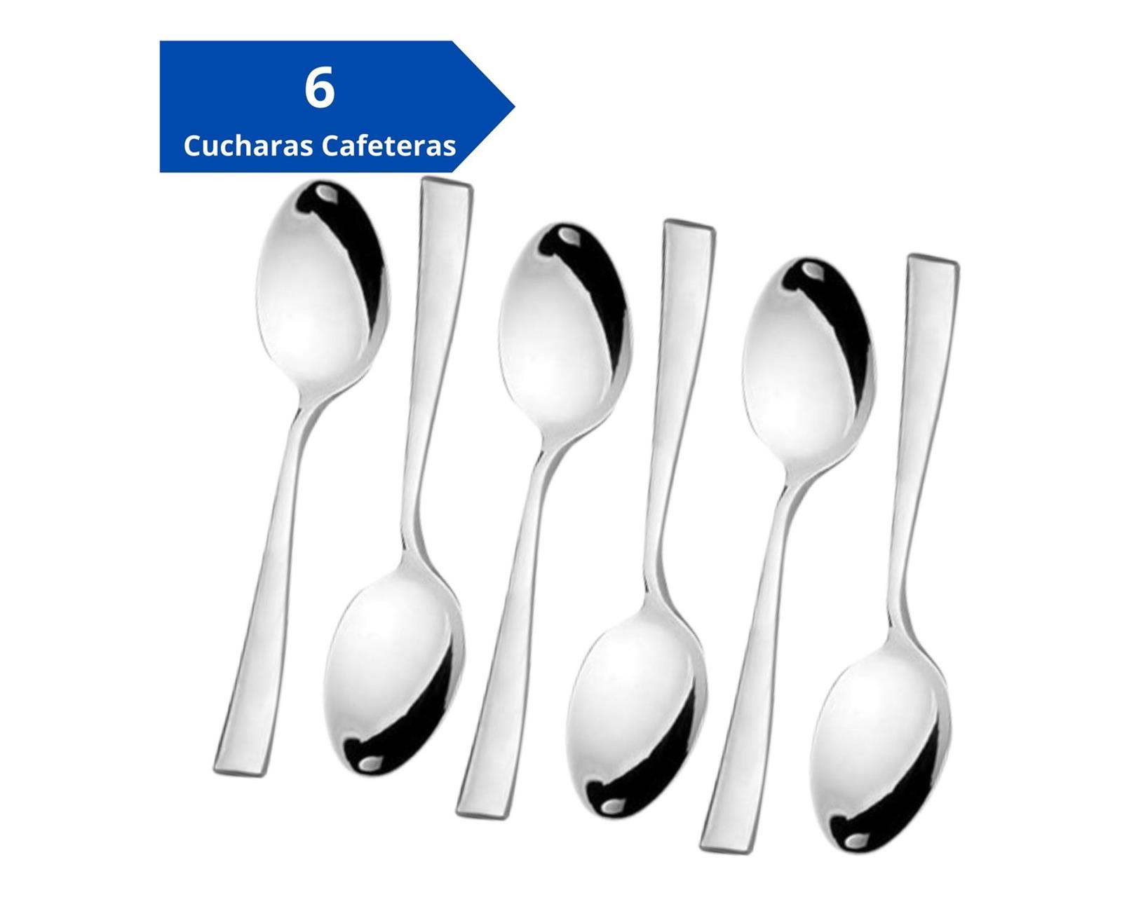 Foto 5 pulgar | Juego De Cubiertos Florencia Para 6 Personas, 24 Piezas Plateado