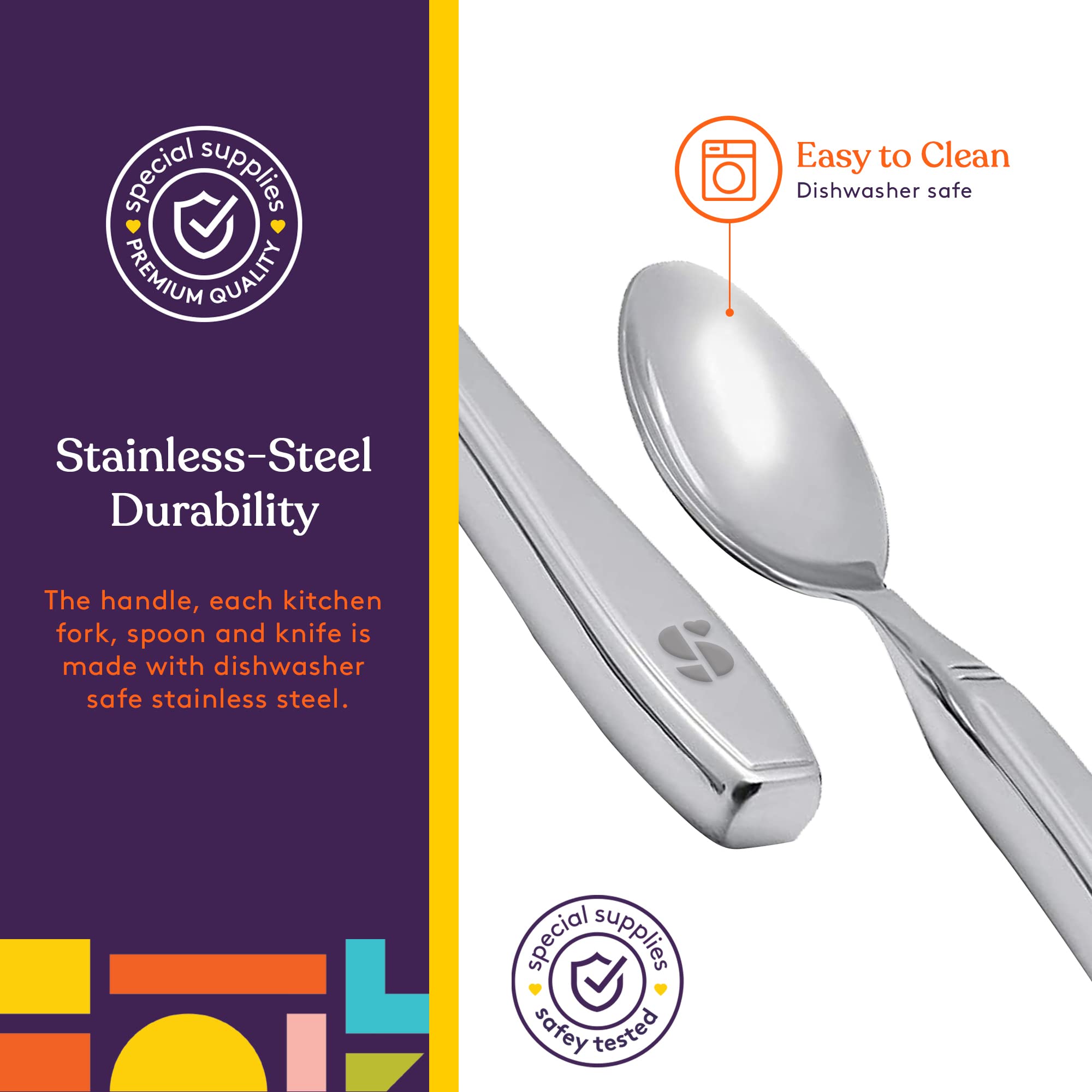 Foto 4 pulgar | Juego De Utensilios Adaptables, Suministros Especiales, Acero Inoxidable Pesado - Venta Internacional.