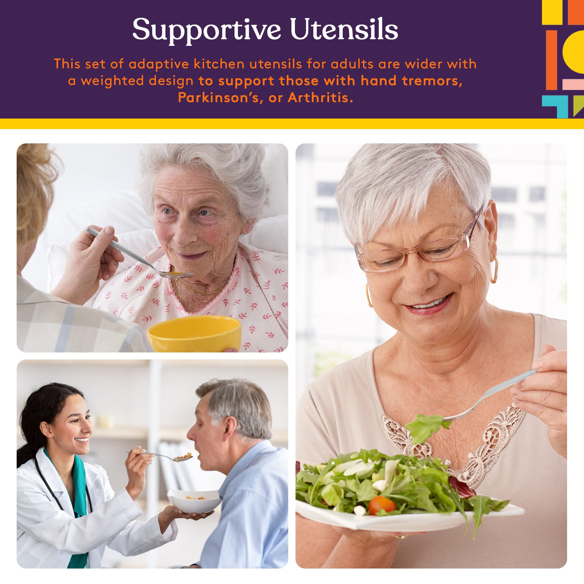Foto 6 | Juego De Utensilios Adaptables, Suministros Especiales, Acero Inoxidable Pesado - Venta Internacional.