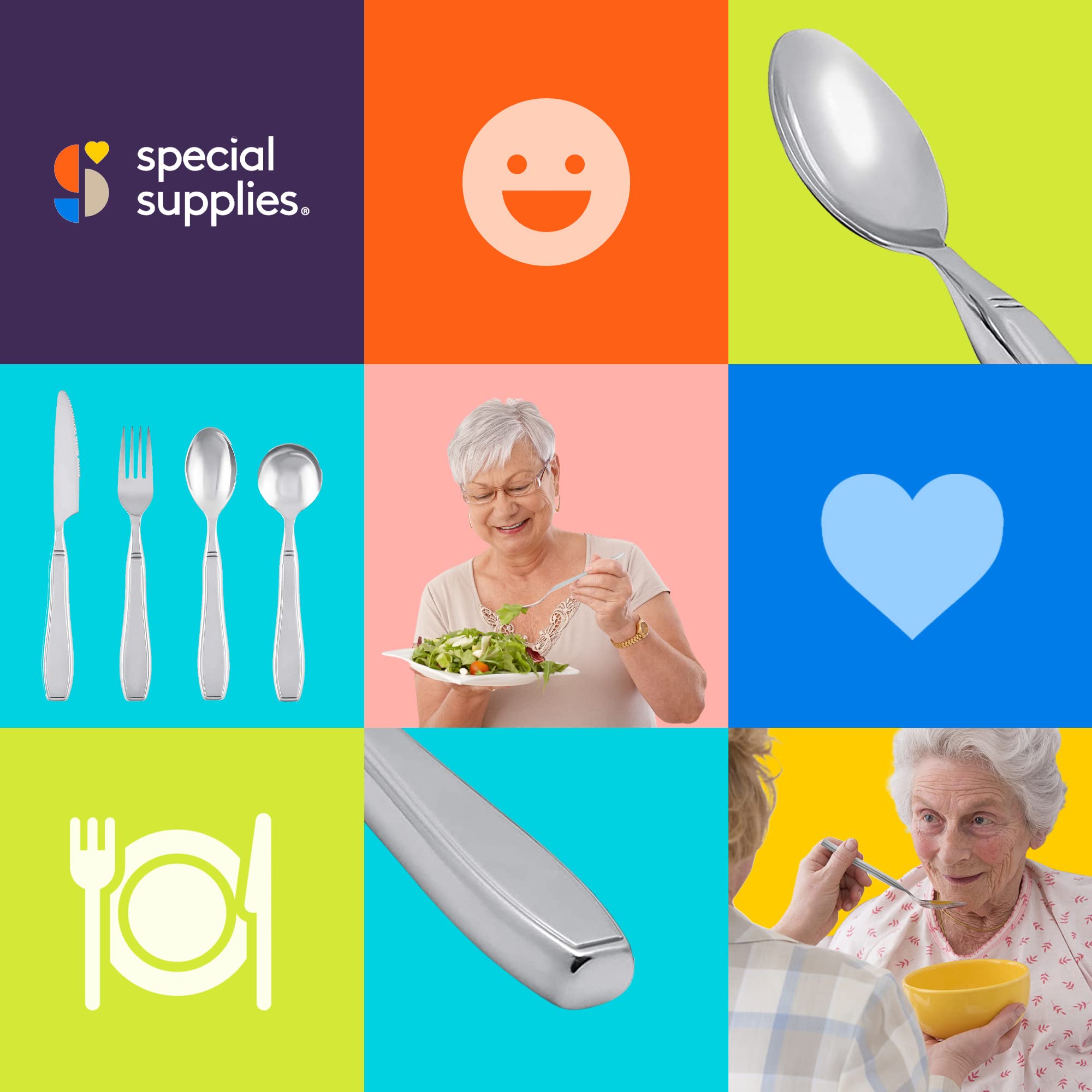 Foto 7 | Juego De Utensilios Adaptables, Suministros Especiales, Acero Inoxidable Pesado - Venta Internacional.