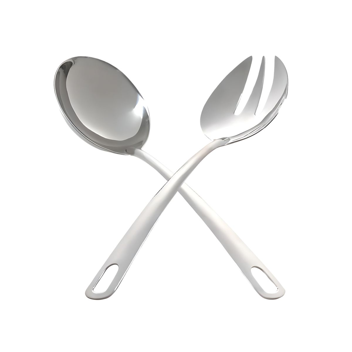Foto 1 | Utensilios De Servicio Acero Inoxidable Moven Tenedor Y Cuchara Grande Barcelona