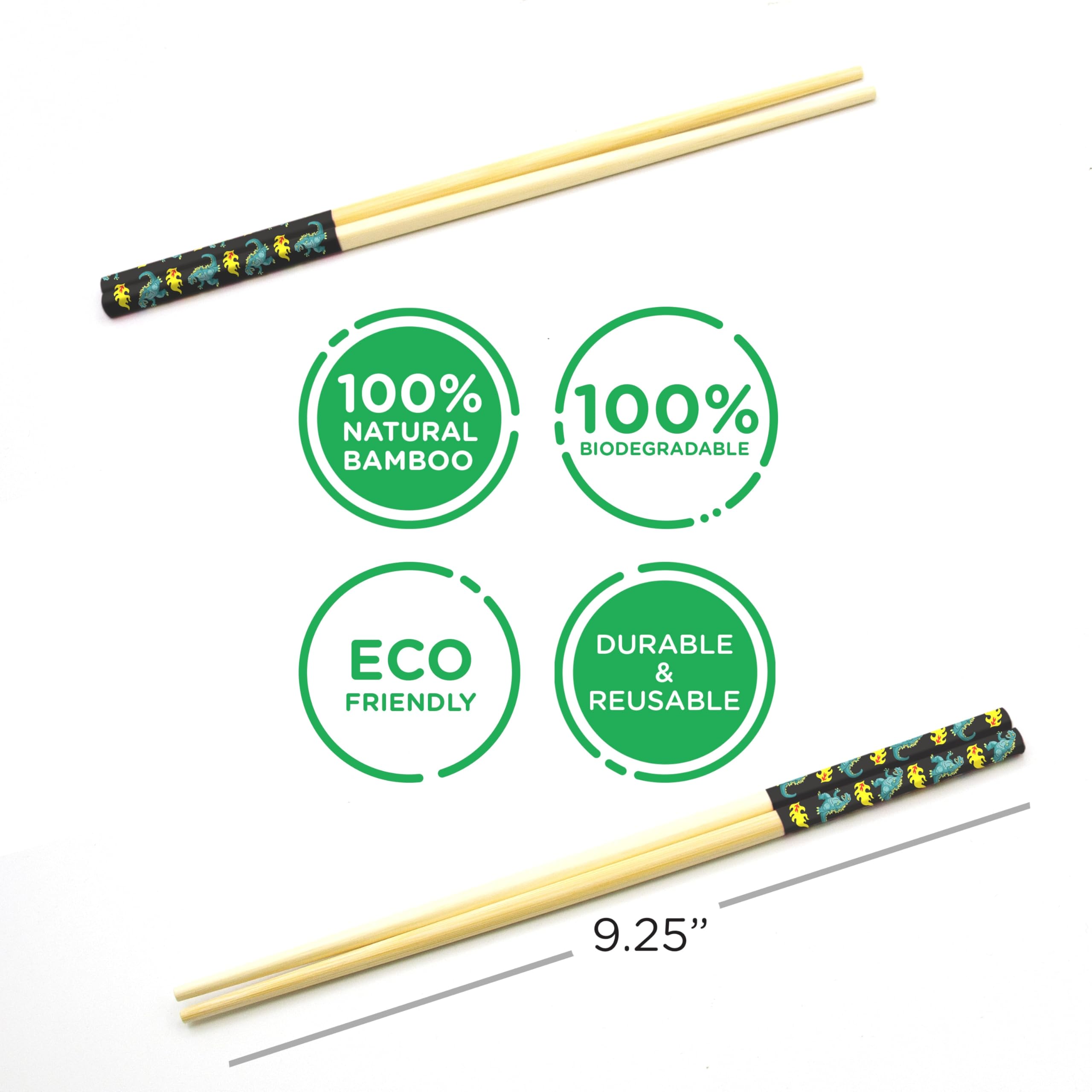 Foto 4 pulgar | Juego De Palillos Gamago Kaiju Godzilla Bamboo  4 Pares - Venta Internacional.