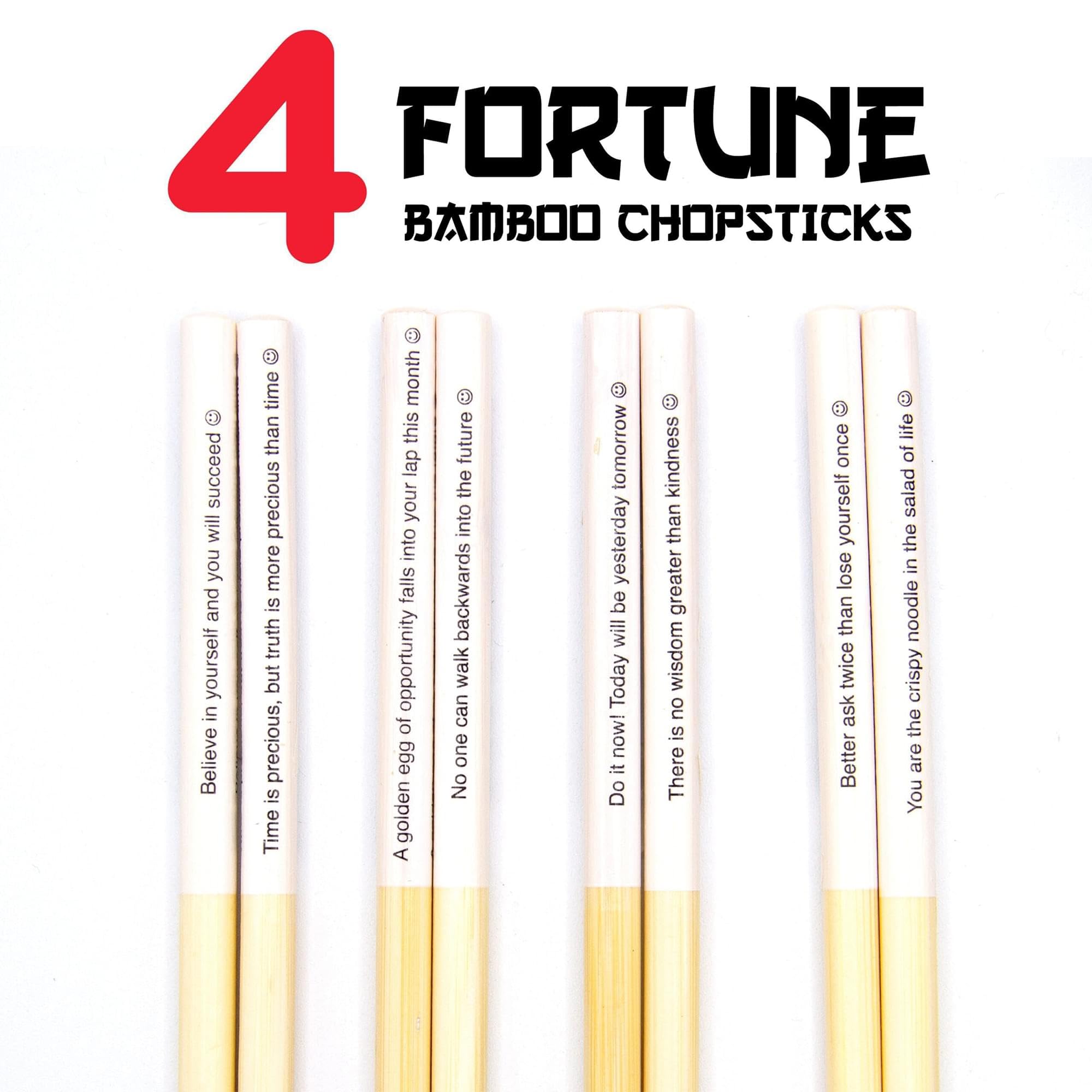 Foto 3 pulgar | Juego De Palillos Gamago Fortune Bamboo  4 Pares  23 5 Cm  Reutilizables - Venta Internacional.