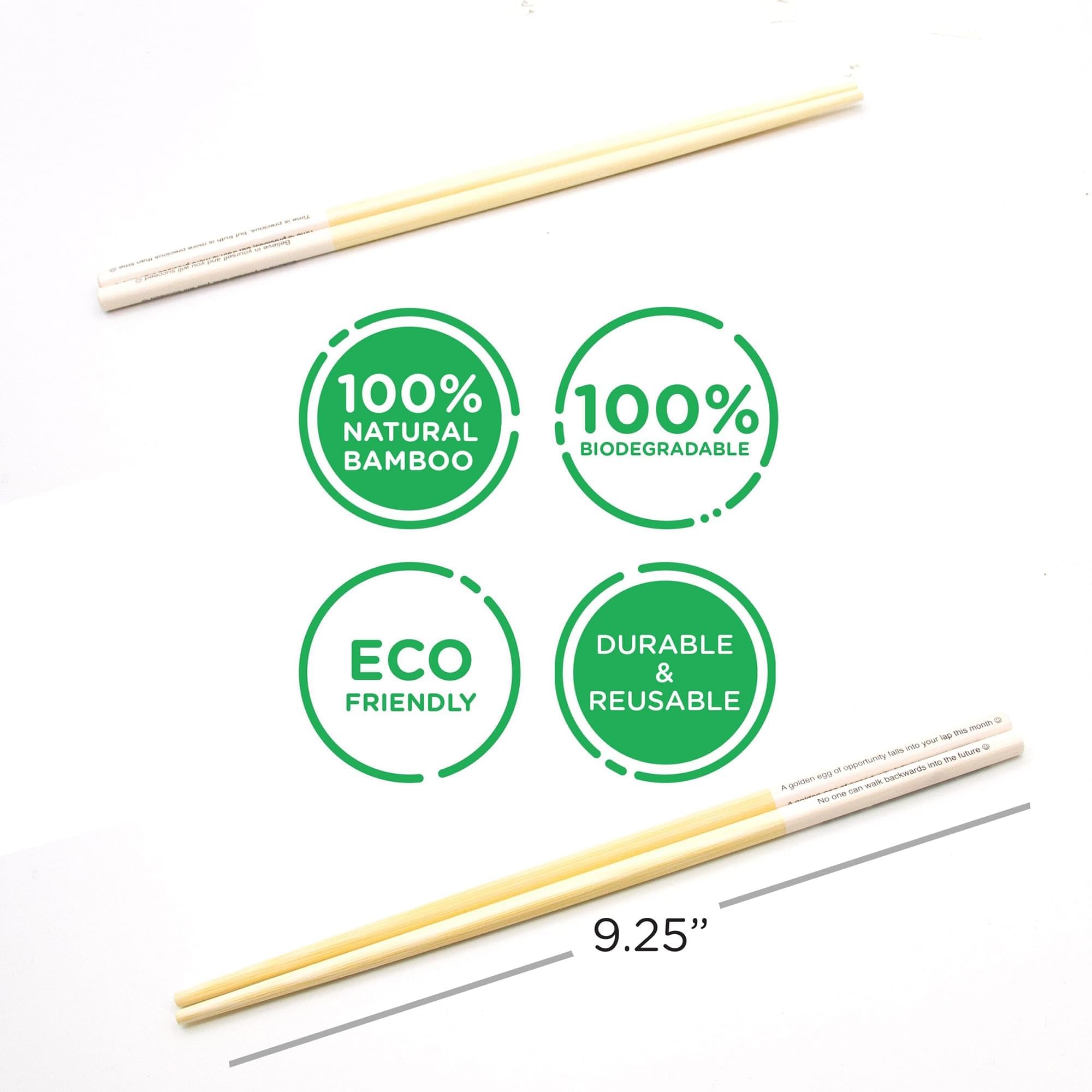 Foto 4 pulgar | Juego De Palillos Gamago Fortune Bamboo  4 Pares  23 5 Cm  Reutilizables - Venta Internacional.