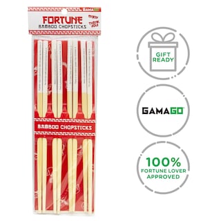 Foto 5 | Juego De Palillos Gamago Fortune Bamboo 4 Pares 23 5 Cm Reutilizables - Venta Internacional.