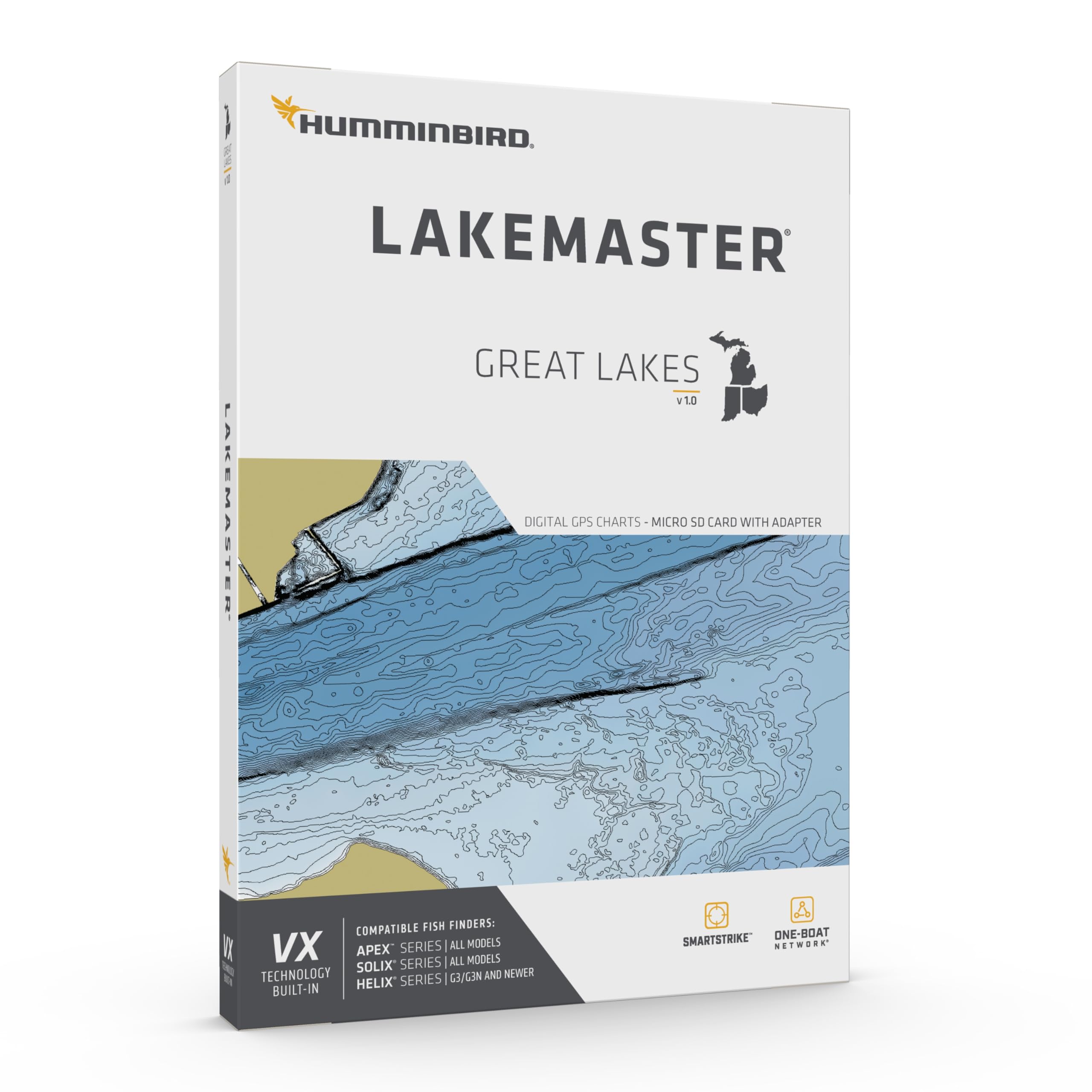 Foto 3 pulgar | Fishfinder Humminbird 601002-1 Lakemaster Great Lakes V1 - Venta Internacional.
