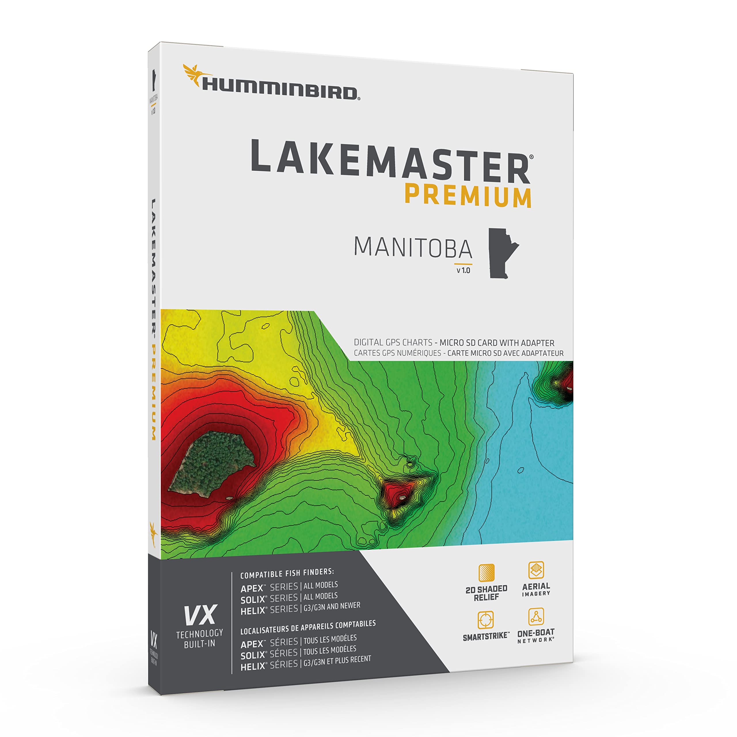 Foto 3 pulgar | Fishfinder Humminbird 602019-1 Lakemaster Premium Manitoba V - Venta Internacional.