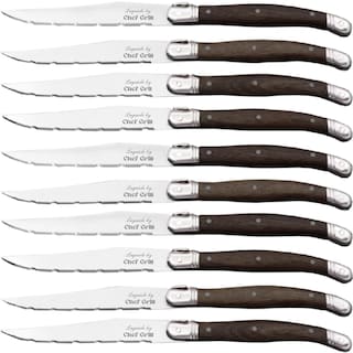 Foto 1 | Cuchillos Para Corte Superior Chef Grill Mxodd-008 10piezas 23 Cm Acero Inoxidable