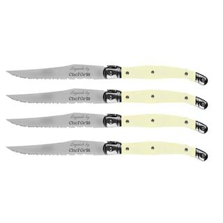 Foto 1 | Cuchillos Lindos Chef Grill Mxory-004 4 Pzas 23 Cm Marfil