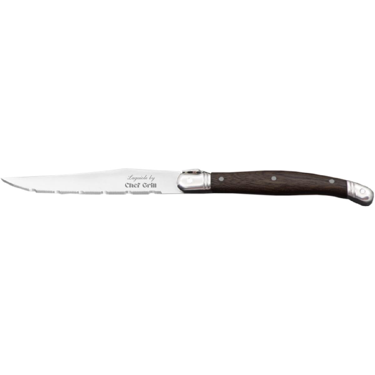 Cuchillo Laguiole Chef Grill Mxodd-001 1pieza 23 Cm  Acero Inoxidable