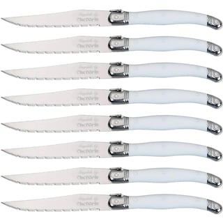Foto 1 | Cuchillo Afilado Para Carnes Chef Grill Mxwbe-007 8pzas 23 Cm Blanco