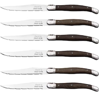 Foto 1 | Juego De Cuchillos Profesionales Chef Grill Mxodd-006 6piezas 23 Cm Acero Inoxidable