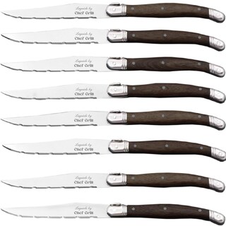Foto 1 | Cuchillos Uso Comercial Laguiole Chef Grill Mxodd-007 8piezas 23 Cm Acero Inoxidable