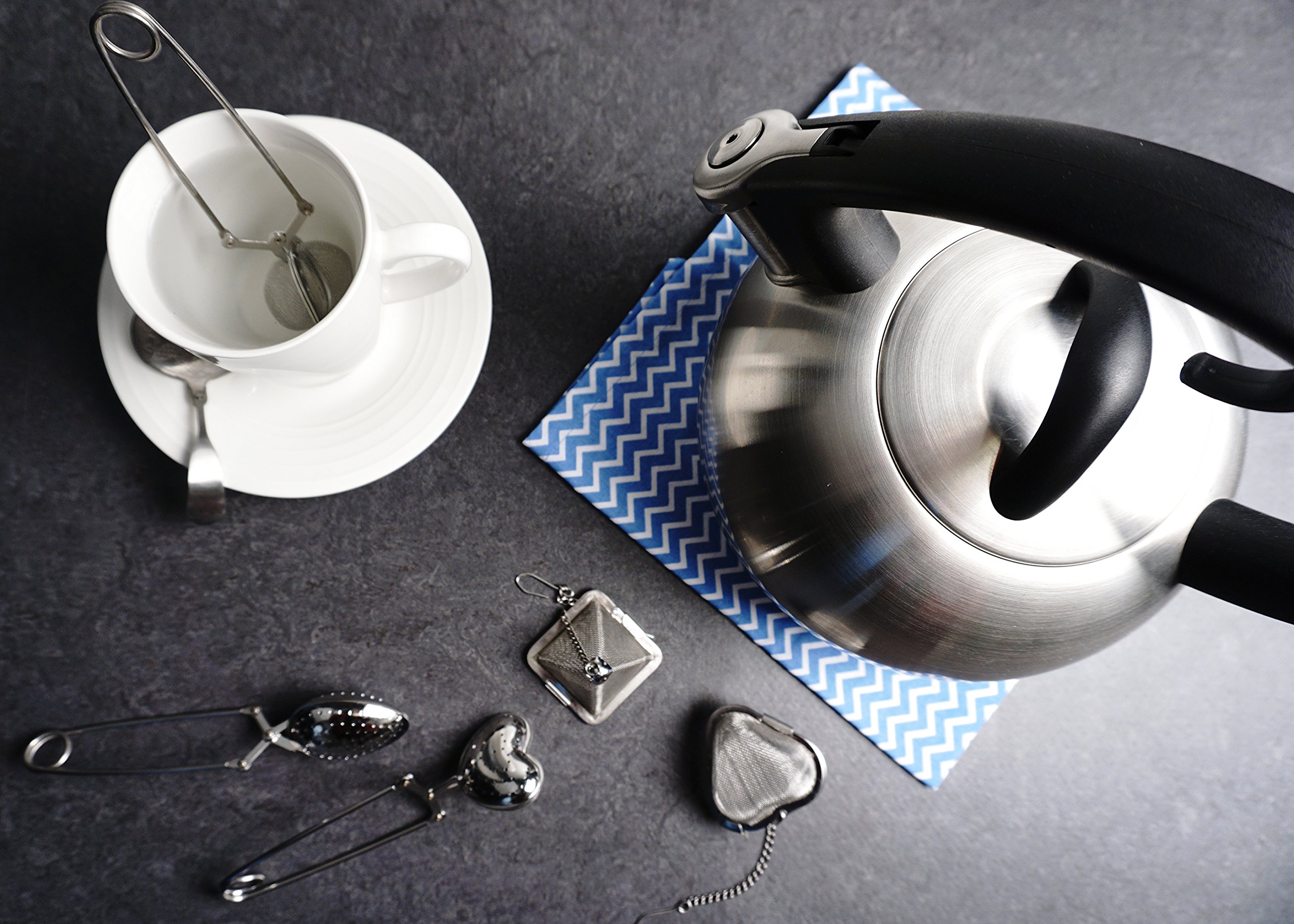 Foto 4 pulgar | Cuchara Infusora De Té Rsvp International Endurance 18/8 De Acero Inoxidable - Venta Internacional.