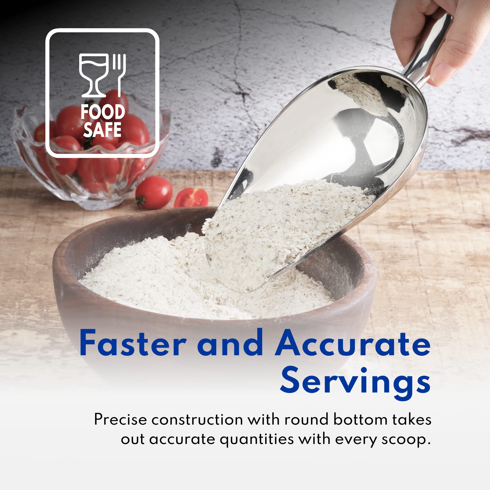 Foto 5 | Cuchara New Star Foodservice De Acero Inoxidable De 180 Ml - Venta Internacional.