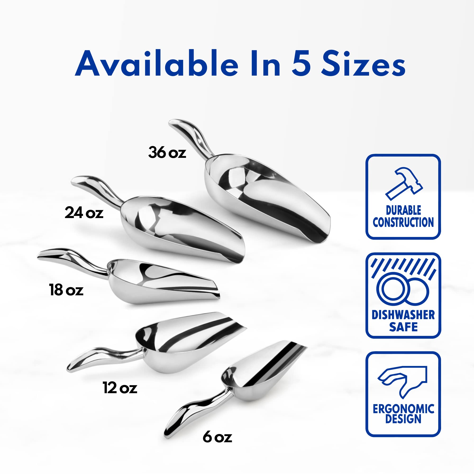 Foto 7 pulgar | Cuchara New Star Foodservice De Acero Inoxidable De 180 Ml - Venta Internacional.