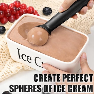 Foto 5 | 5 Pack De Cuchara Para Helado Lab.g Acero Inoxidable Antiadherente Negro