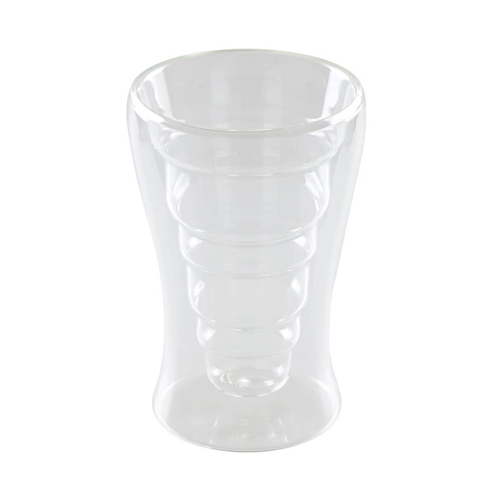 Foto 3 pulgar | Vasos de Vidrio con Doble Pared de Cristal Innovador 2pz 290ml