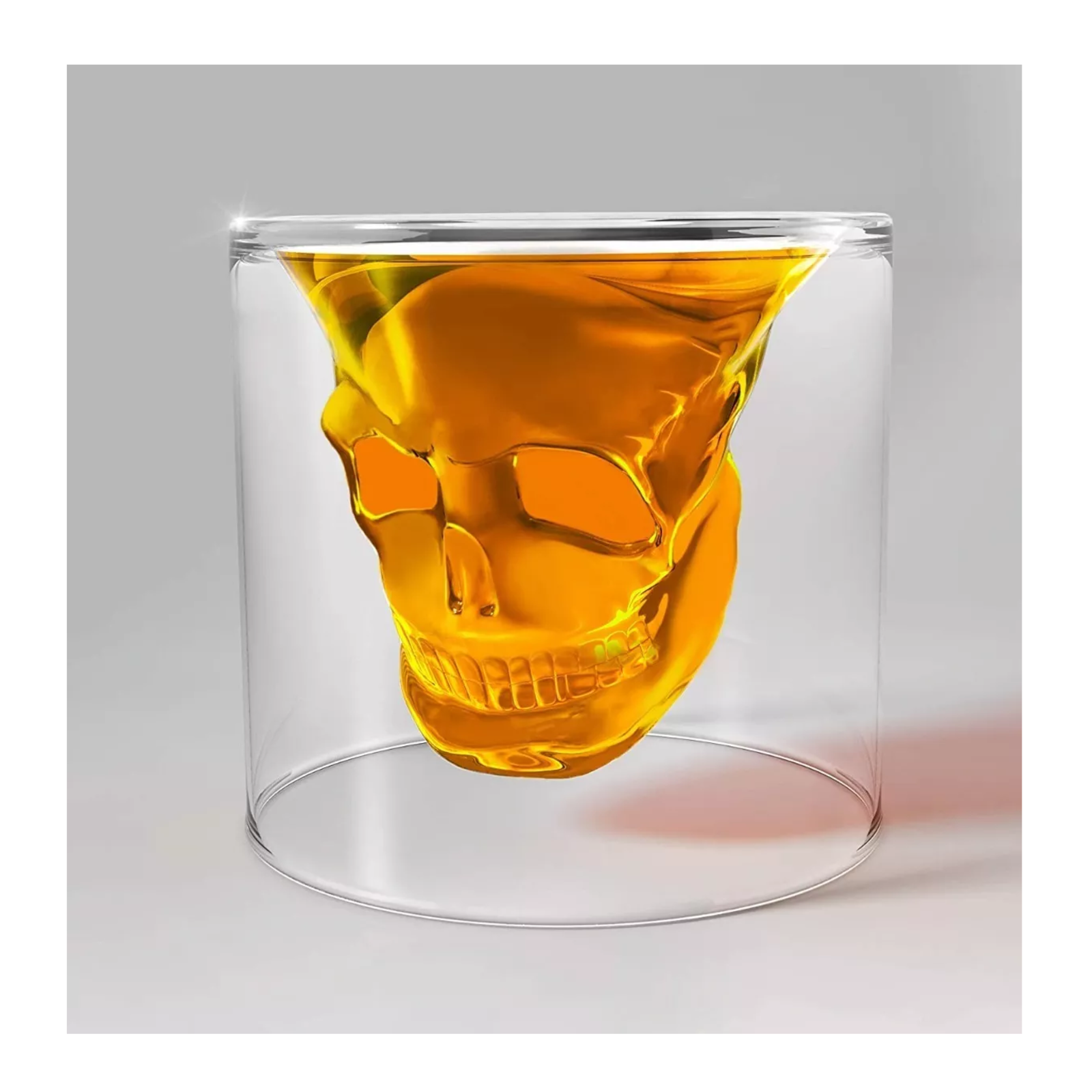 Foto 2 | Vasos Calaca Shot Tequilero Belug Pack 6 Vaso Vidrio Calavera 75 Ml Transparente