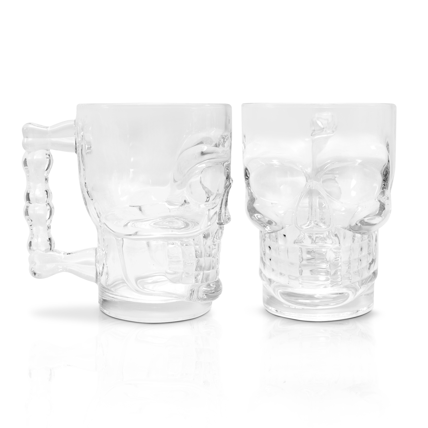 Foto 3 pulgar | Tarros de Cerveza Andromeda Inc Diseño de Calavera 6 Piezas