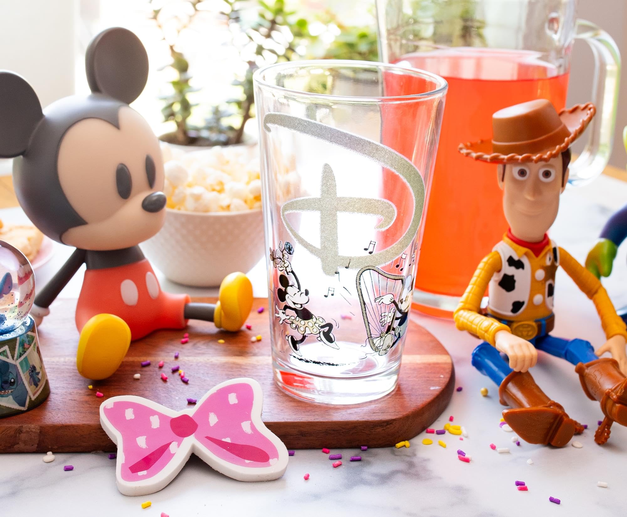 Foto 6 pulgar | Vaso De Cerveza Plateado Buffalo Disney 100 Years Of Wonder Glitter - Venta Internacional.