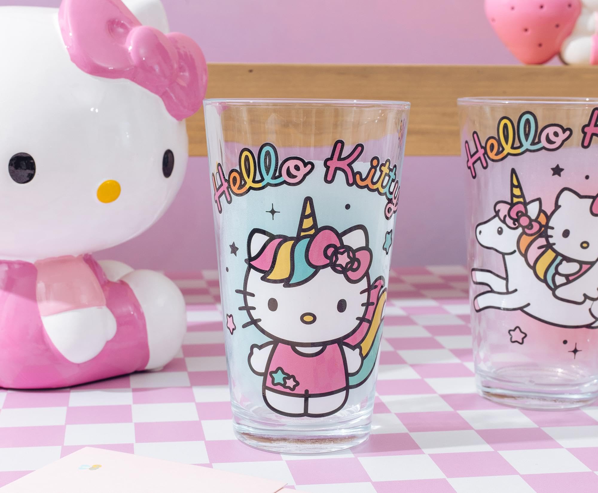Foto 5 pulgar | Vasos De Pintura Silver Buffalo Sanrio Hello Kitty Unicorn, 500 Ml - Venta Internacional.