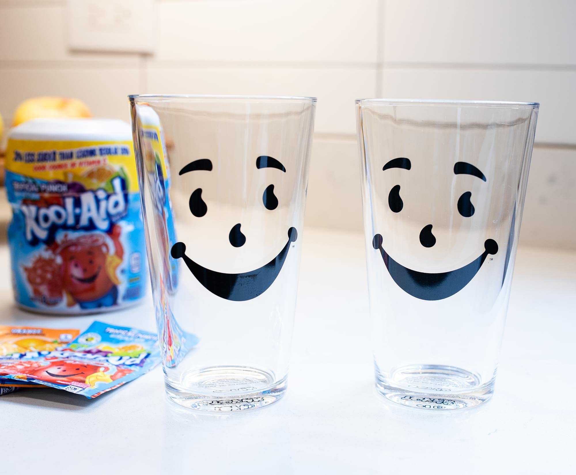 Foto 3 pulgar | Set De Vasos De Cerveza Kool-aid Man, De 473 Ml, Cristalería Para El Hogar Y La Cocina - Venta Internacional.