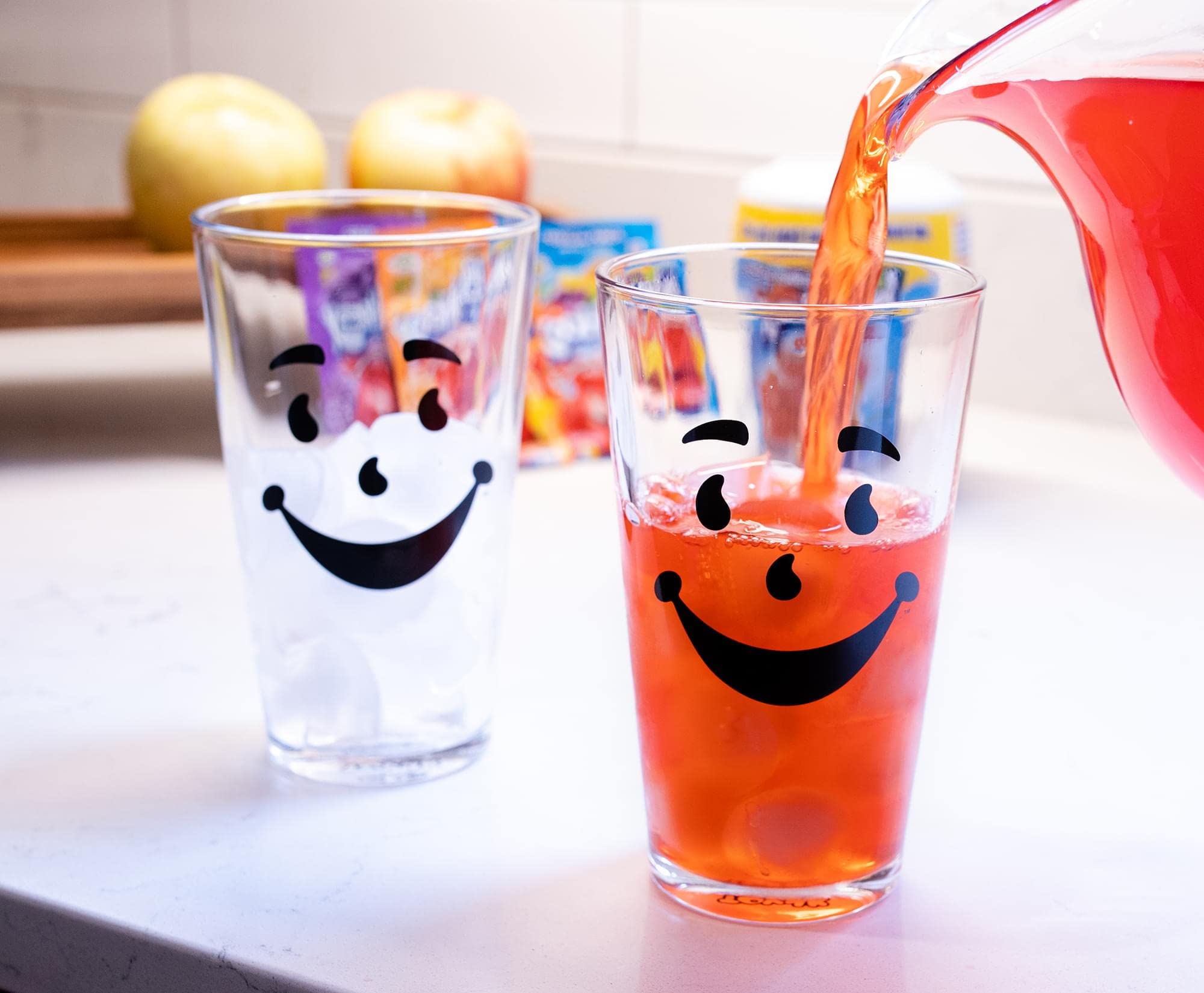 Foto 4 pulgar | Set De Vasos De Cerveza Kool-aid Man, De 473 Ml, Cristalería Para El Hogar Y La Cocina - Venta Internacional.