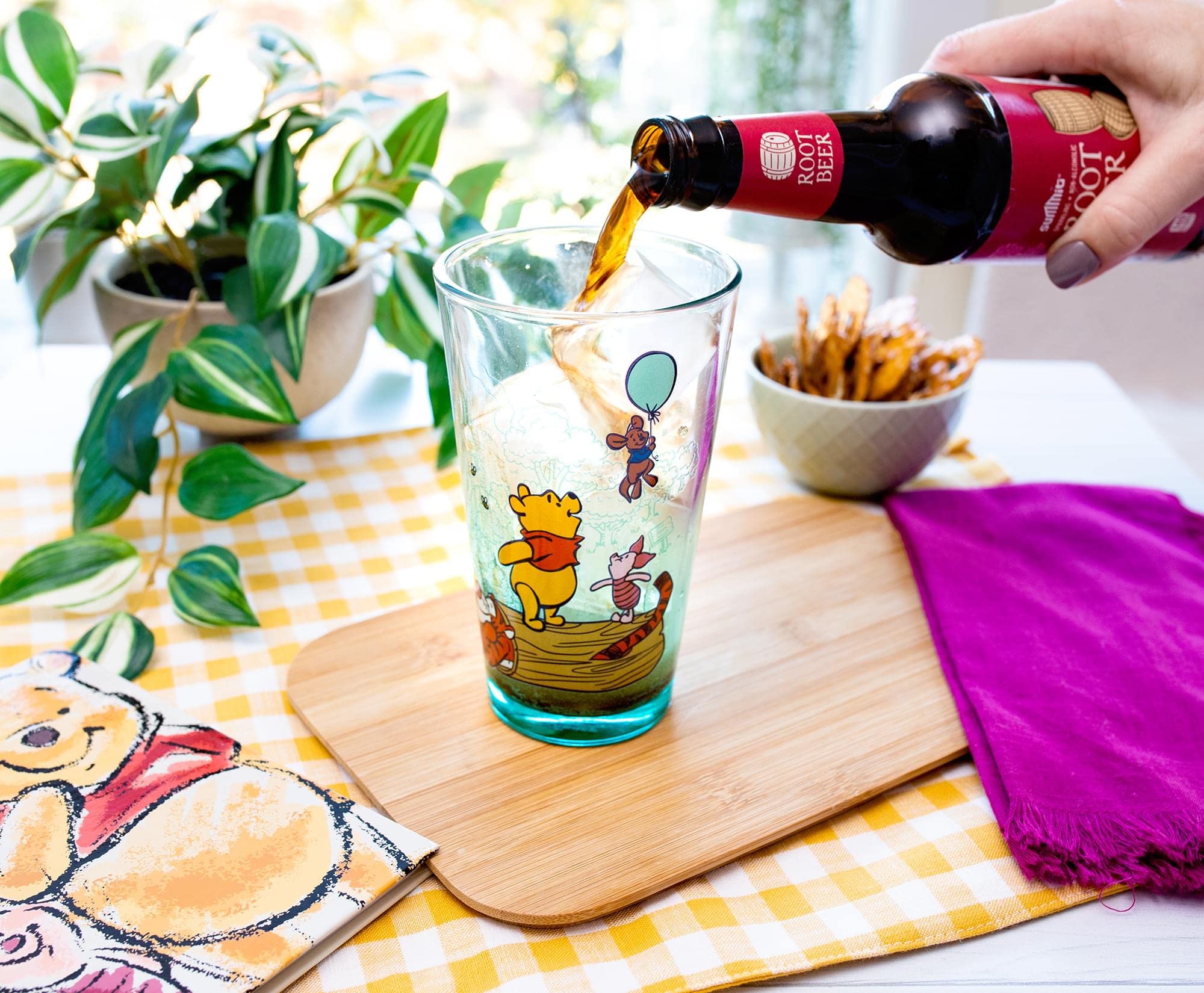 Foto 7 pulgar | Vaso De Pinta Disney Winnie The Pooh Y Sus Amigos, 473 Ml - Venta Internacional.