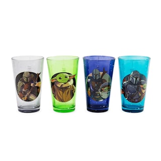 Foto 1 | Set De Vasos De Pinta Silver Buffalo Star Wars Mandalorian 480 Ml - Venta Internacional.