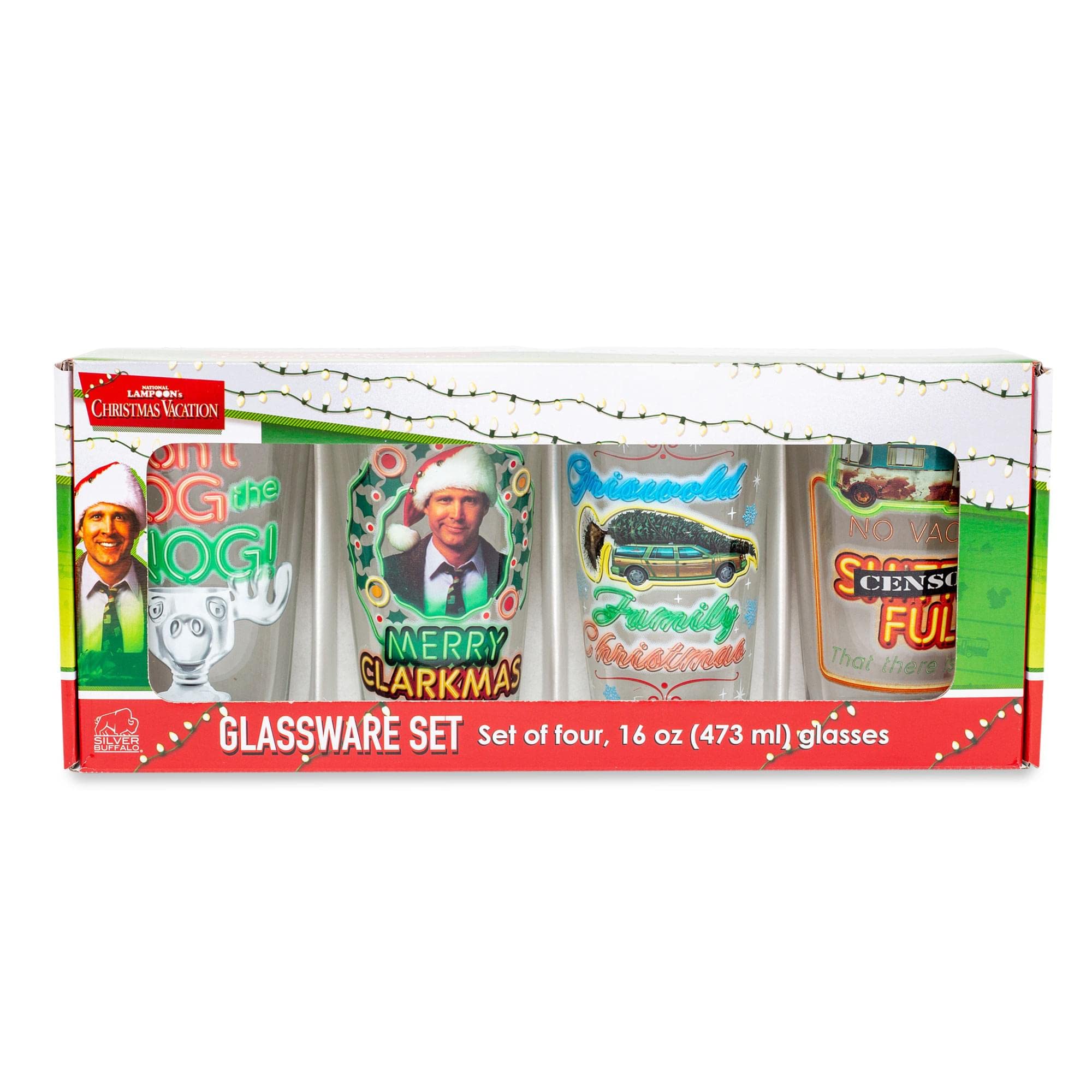 Foto 3 pulgar | Set de Vasos para Cerveza National Lampoon's Christmas Vacation - Venta Internacional