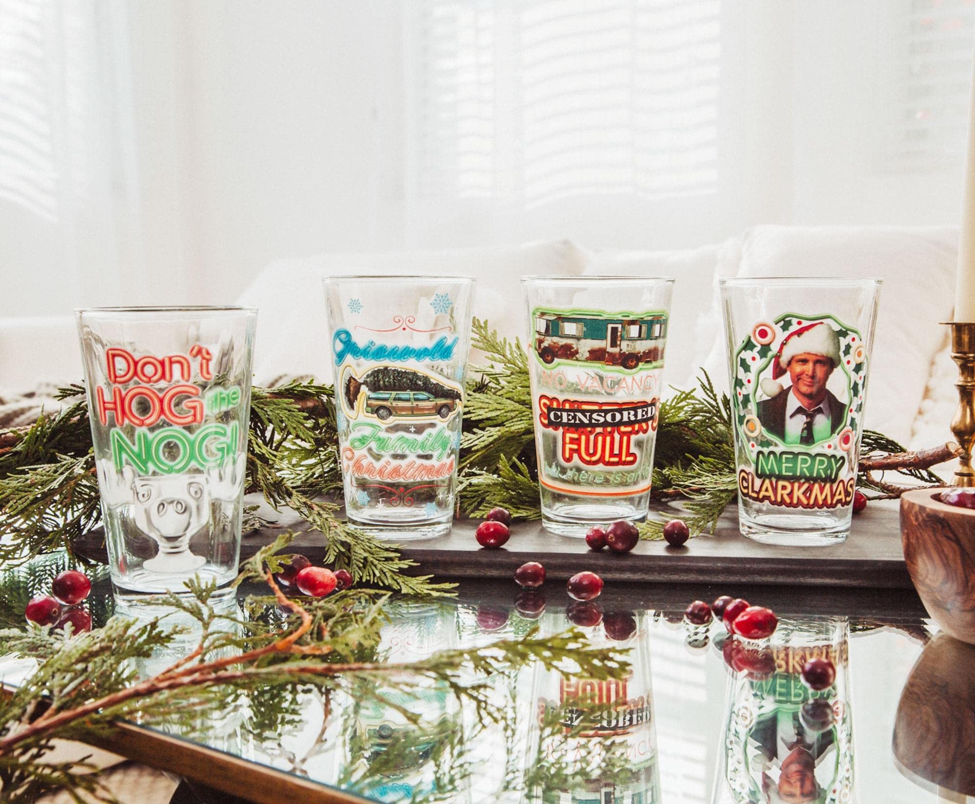 Foto 4 pulgar | Set de Vasos para Cerveza National Lampoon's Christmas Vacation - Venta Internacional
