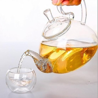 Foto 4 | Set De Té Y Café Huoguo, Tetera De Vidrio Resistente Al Calor Con Taza - Venta Internacional.