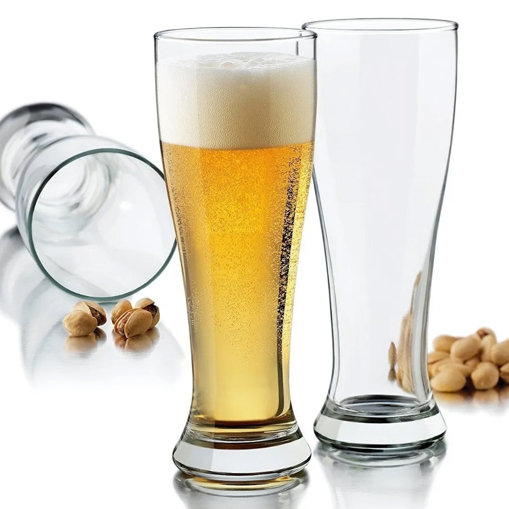 Foto 3 pulgar | 24 Vasos Cerveceros De Vidrio Pilsner Cristar 566 Ml