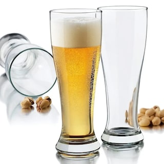 Foto 2 | 24 Vasos Cerveceros De Vidrio Pilsner Cristar 566 Ml