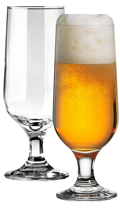 Foto 2 pulgar | Xtellar Set De 6 Elegantes Copas Para Cerveza De Cristal De Alta Calidad Y Capacidad De 350ml