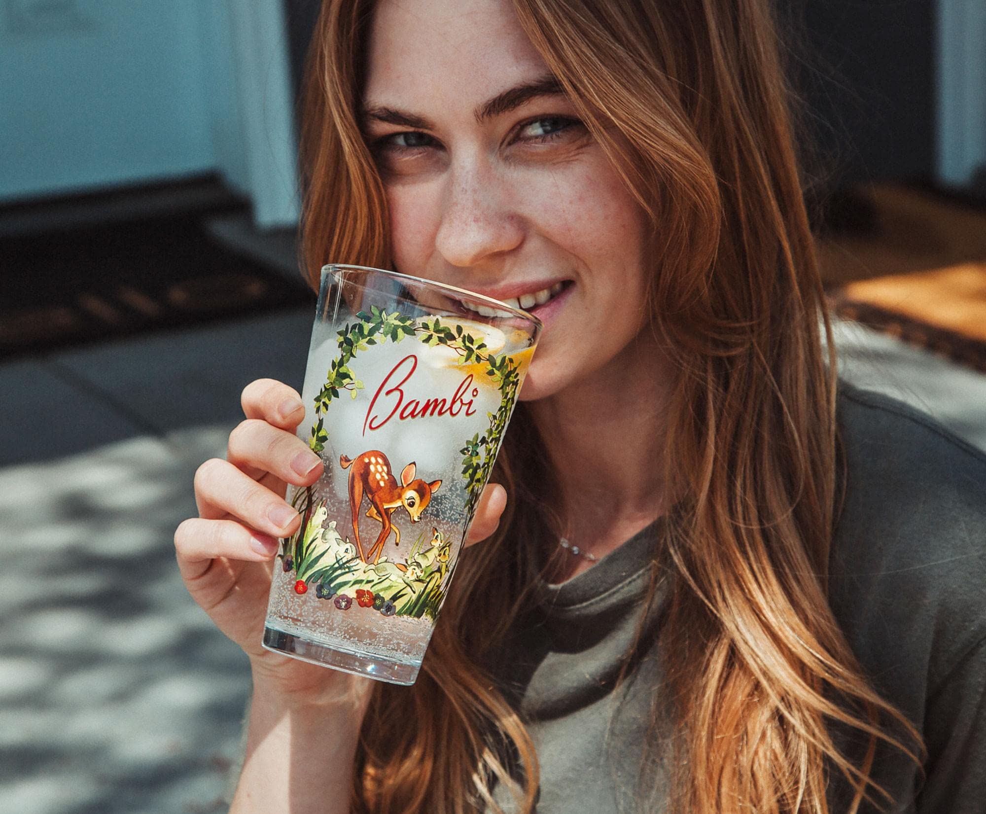Foto 4 pulgar | Vaso De Cerveza Plateado Con Diseño De Búfalo Disney Bambi Storybook Scene  480 Ml - Venta Internacional.