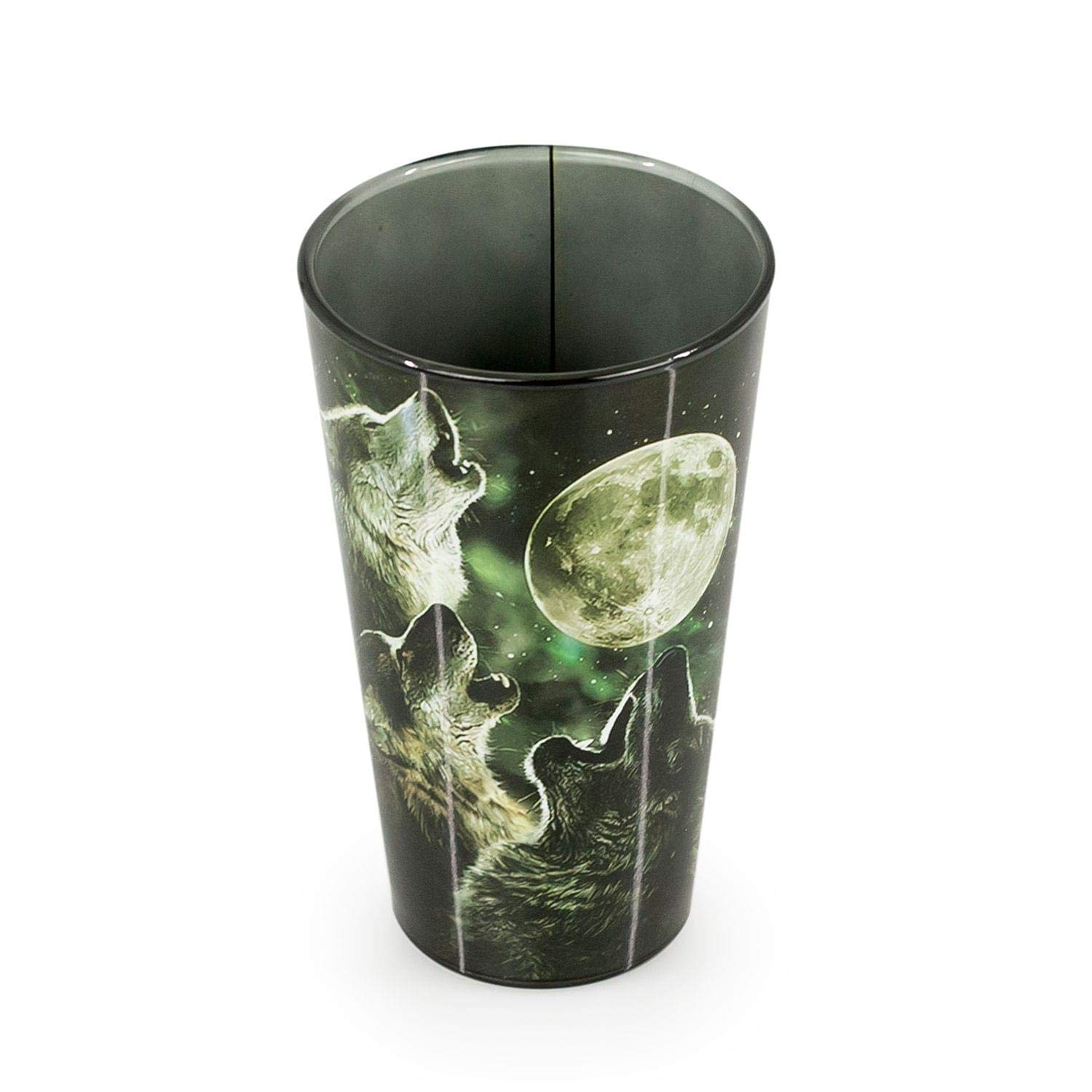 Foto 3 | Vaso De Pinta Just Funky Official Wolf Pack Howling 473 Ml - Venta Internacional.