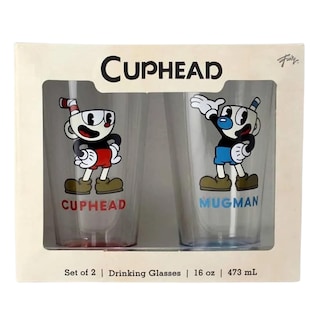 Foto 5 | Set De Vasos Just Funky Cuphead Pint 473 Ml (2 Unidades) - Venta Internacional.