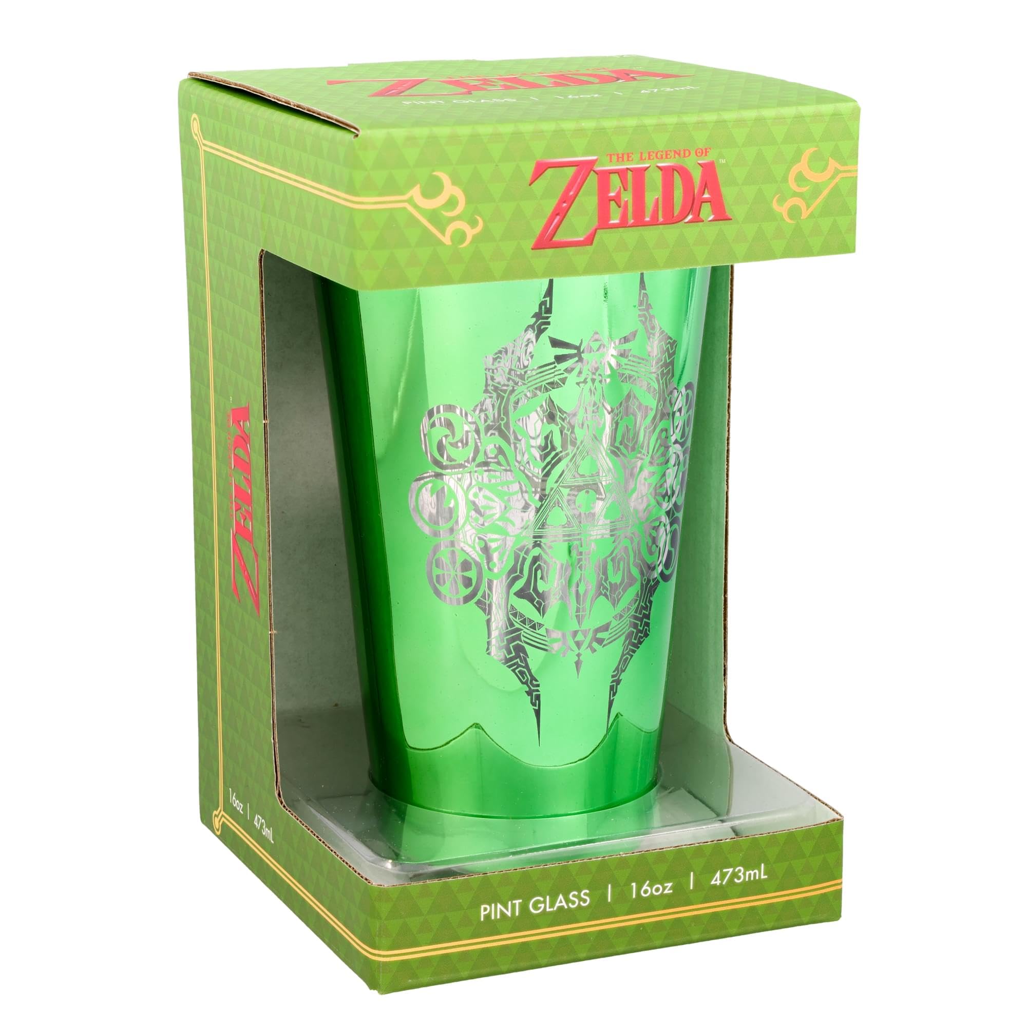 Foto 3 pulgar | Vaso De Cerveza Just Funky The Legend Of Zelda Link & Princess Zelda - Venta Internacional.