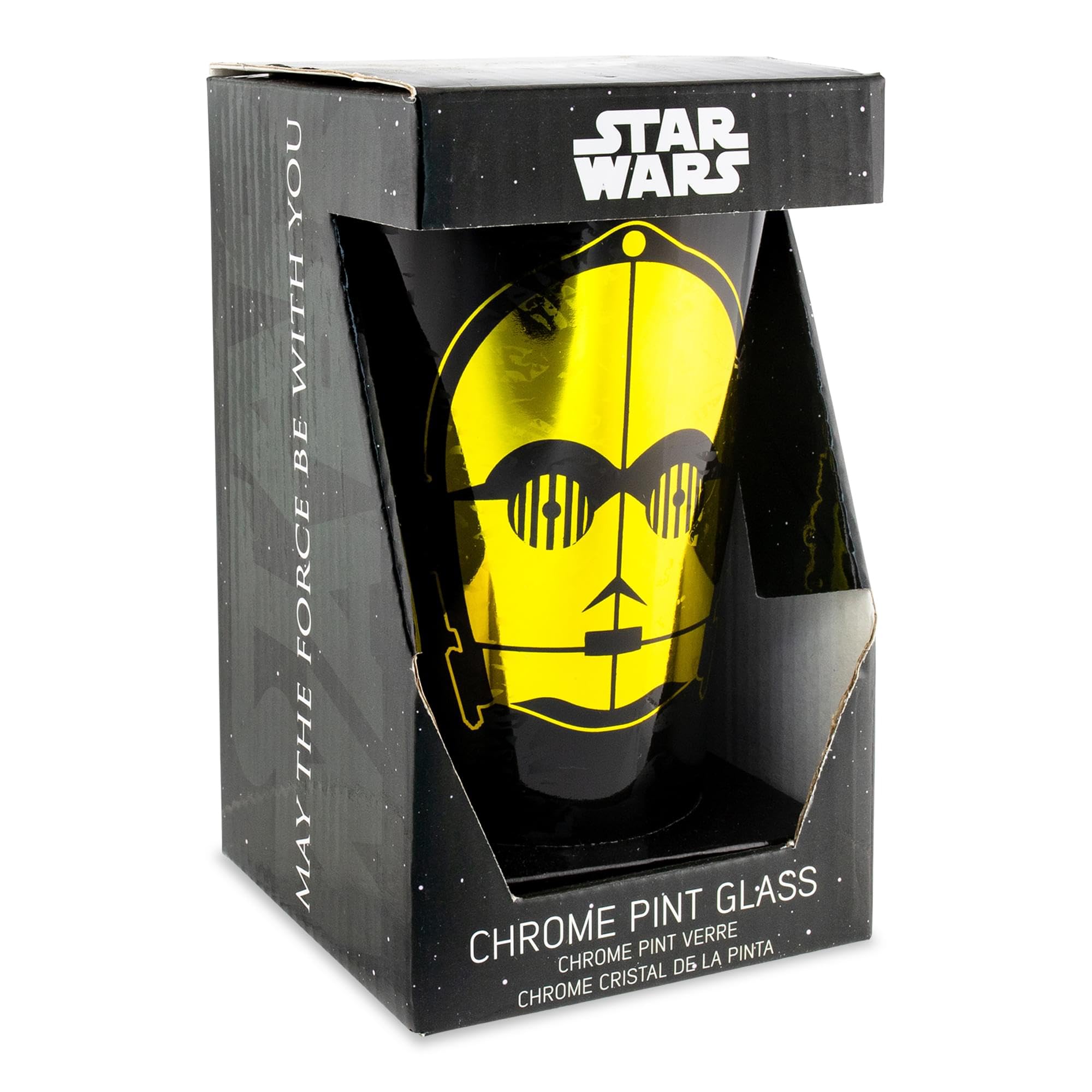 Foto 5 pulgar | Vaso De Pinta Star Wars C3po Chrome 473 Ml - Venta Internacional.