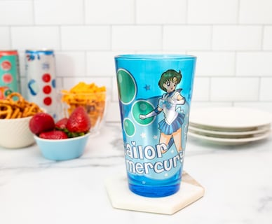 Foto 4 | Vaso De Cerveza Just Funky Sailor Moon Sailor Mercury 473 Ml Azul - Venta Internacional.