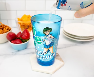 Foto 6 | Vaso De Cerveza Just Funky Sailor Moon Sailor Mercury 473 Ml Azul - Venta Internacional.