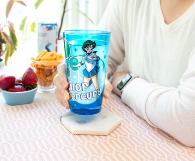 Foto 7 | Vaso De Cerveza Just Funky Sailor Moon Sailor Mercury 473 Ml Azul - Venta Internacional.