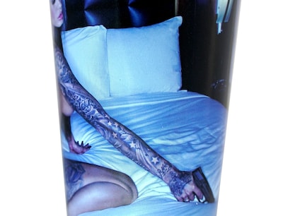 Foto 5 | Vaso De Cerveza Get Down Art Blue Bang Con Licencia Oficial - Venta Internacional.