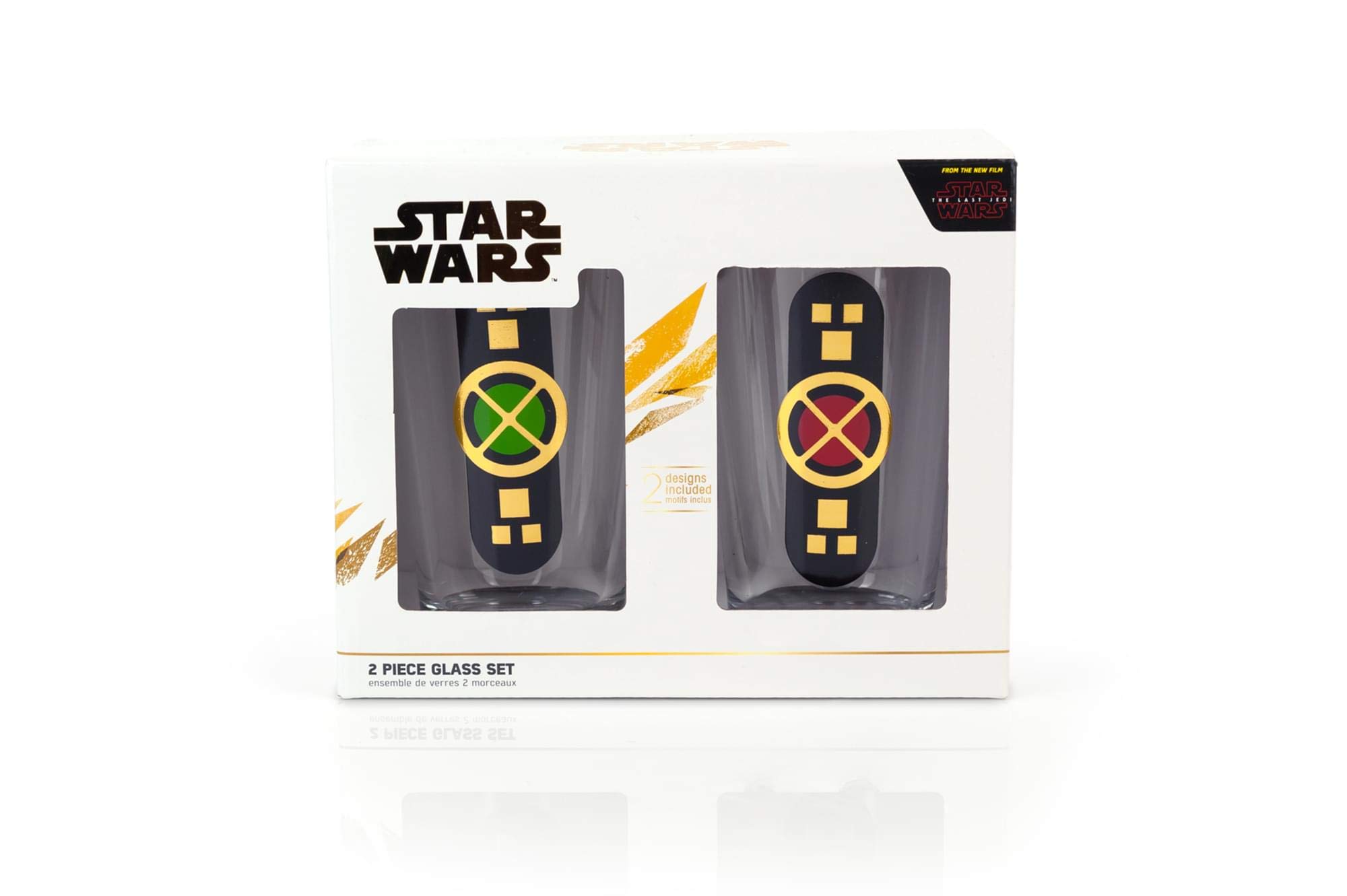Foto 4 pulgar | Juego De Vasos Star Wars The Last Jedi  473 Ml  Agua  Té Y Cerveza - Venta Internacional.